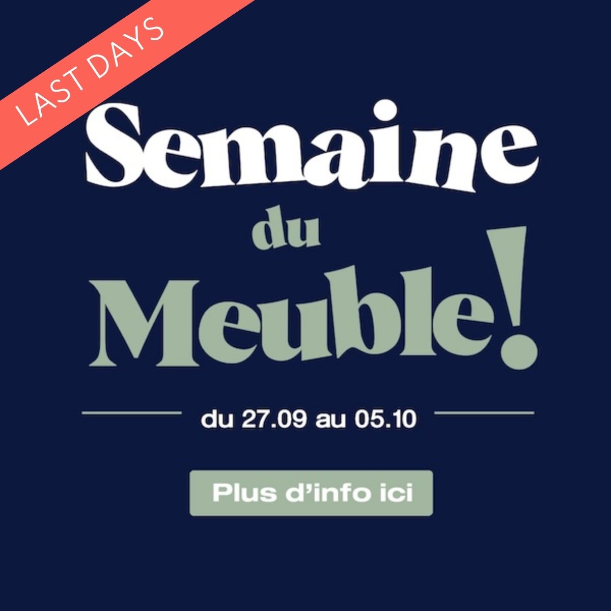 semaine du meuble 